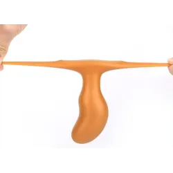 TheAssGasm Plug Pods XL 14 x 6.5cm Orange